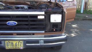 Ford F150 Headlight Upgrade Part 1 of 2 [upl. by Cailean392]