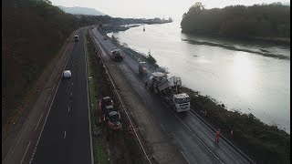 GIBSON BROS RESURFACING A2 WARRENPOINT TO NEWRY [upl. by Yssac852]