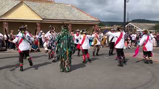 Sidmouth Folk Festival Eynsham Morris 4824 [upl. by Akkeber]