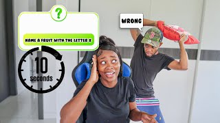 Alphabet KNOCK OUT Challenge HILARIOUS [upl. by Major]