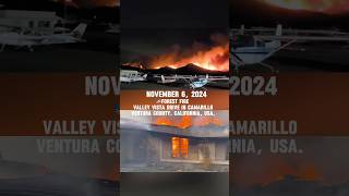 🔥 🇺🇸 November 6 2024 on Valley Vista Drive in Camarillo Ventura County California USA [upl. by Vassell]