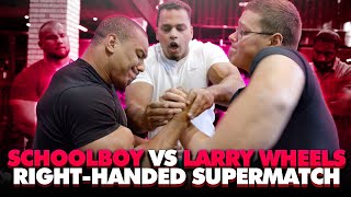 SCHOOLBOY vs LARRY WHEELS RIGHTHANDED SUPERMATCH 2 [upl. by Irroc]