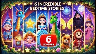 6 Increíbles Cuentos para Dormir  Historias Infantiles Mágicas para Relajar y Soñar [upl. by Atyekram572]