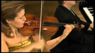 Mozart Violinsonate A Dur KV 305 Anne Sophie Mutter Violine Lambert Orkis Klavier [upl. by Irtimed]