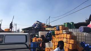 Bustling Ethiopian Market Addis Merkato 4  Endless Maze Of Recycling  Not Trash [upl. by Clarissa]