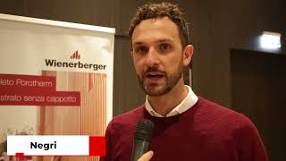 Intervista a Simone Negri  WIENERBERGER  Milano 17 Maggio 2024 [upl. by Delcina671]