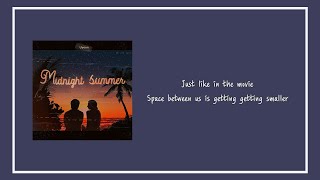 Uyeon유연  Midnight Summer Lyric video [upl. by Aneeras702]