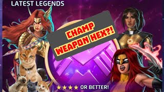 MPQ Nearly 100 LTs spent on Latest Legends featuring Weapon Hex [upl. by Ennazor940]