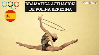 GIMNASIA RÍTMICA dramática actuación de Polina Berezina en su debut [upl. by Esiom339]