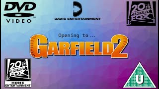 Opening to Garfield 2 2006 UK DVD [upl. by Naltiac395]