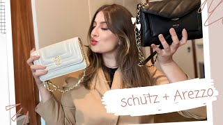 COMPREI A BOLSA LANÇAMENTO DA SCHUTZ E VÁRIOS ITENS AREZZO R160000 em compras 😍 [upl. by Mccallion]