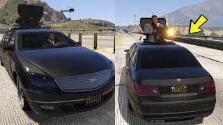 How To Get Turreted Limo With Driver In GTA 5 Story ModeSecret Location [upl. by Elleret698]