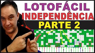 LOTOFÁCIL DA INDEPENDÊNCIA PARTE 2 Dicas Análise E Sugestão [upl. by Terrena]