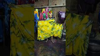 Hand Made Shibori TieDye Sarees Collection handmade craft tiedye artandcraft artandcraft [upl. by Edieh]