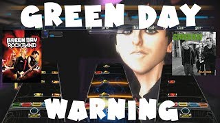 Green Day  Warning  Green Day Rock Band Expert Full Band [upl. by Jourdain]