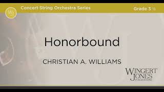 Honorbound  Christian A Williams [upl. by Amii]