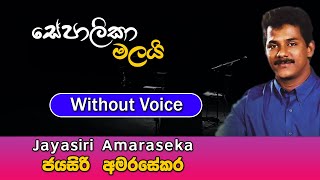 Sepalika Malai karaoke Song  සේපාලිකා මලයි  Jayasiri Amarasekara  Sinhala Karaoke [upl. by Annadal]