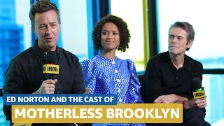 Edward Norton Talks Motherless Brooklyn Great Actors and Creative Obstacles  FULL INTERVIEW [upl. by Dnanidref253]