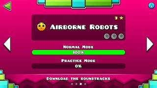 Airborne Robots  Geometry Dash Meltdown [upl. by Rogerg270]