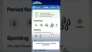 How to Use Video Tracking your periods on the Menopause Stage  Clearblue® me app for US [upl. by Doley]