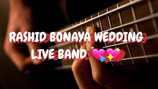 RASHID BONAYA WEDDING LIVE BAND 🎷🎷BORANA SONGS [upl. by Eyllib333]