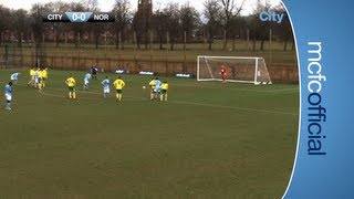 HIGHLIGHTS City U18s 11 Norwich [upl. by Kosiur357]