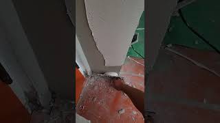 Painter Applying putty  Puttying for renovation putty 241001 [upl. by Suhail]