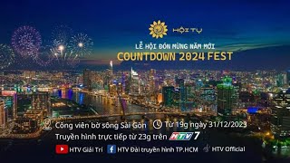 Bừng sắc tân xuân  Countdown Pháo bông 2024  31122023 [upl. by Dulsea]