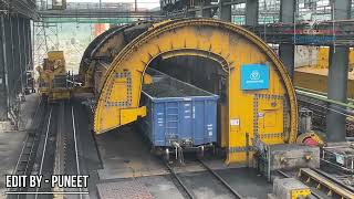 WAGON TIPPLER C TYPE industrial viralvideo obra thyssenkrupp ￼ [upl. by Xonnel260]