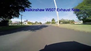 Walkinshaw W507 Exhaust Note  Suburban Running [upl. by Anelys500]