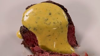 SAUCE BÉARNAISE with 100 successrate  best sauce for beef  AxCooking [upl. by Annil]