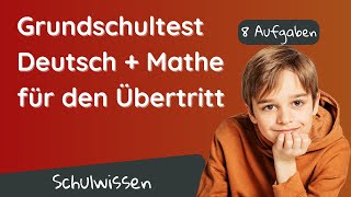 Grundschultest zum Übertritt ✅ Deutsch und Mathe okay [upl. by Aisat995]