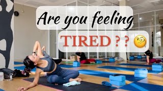 Feeling tired Anxious Body fatigue Try these energyboosting stretchings [upl. by Schargel333]