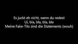 Katja Krasavice  WER BIST DU  Marbel Lyrics [upl. by Asilef]