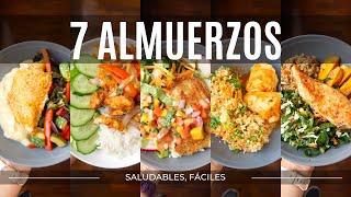 UNA SEMANA DE ALMUERZOS SALUDABLES  Michela Perleche [upl. by Pinckney]