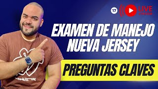 EXAMEN TEORICO DE MANEJO NEW JERSEY 2024 I Aprobarás con estas preguntas 17 [upl. by Dovev237]