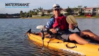 Watersnake Universal Electric Motor Mount for Kayaks and Canoes [upl. by Akerdal]