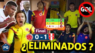 Colombia 0 Perú 1 🔥 Eliminatorias Qatar 2022 Conmebol 😱 Reacciones Amigos 🔥 El Club de la Ironía [upl. by Ryhpez]