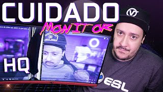 Monitor HQ cuidado 144hz 1ms curvo monitor monitorgamer Veja o comentário fixado do PROCON [upl. by Eceirtal]