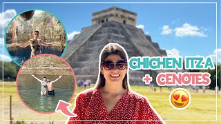 CANCÚN CONHECENDO A PIRÂMIDE CHICHÉN ITZA  CENOTE OXMAN E SUYTUN  Thamyê Baseggio [upl. by Oicatsana]