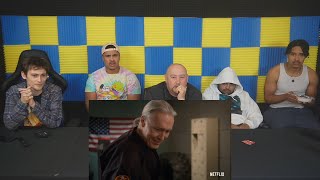 Cobra Kai  Season 4 quotOfficial Trailerquot REACTION [upl. by Ahsya199]