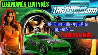 EP2 Need for Speed Underground 2  Upgradeai antra miesto dalis 4K 2160P [upl. by Jervis]