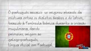 História da Língua Portuguesa pt2 [upl. by Anitram738]