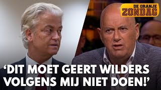 Jack van Gelder Dit moet Geert Wilders volgens mij niet doen  DE ORANJEZONDAG [upl. by Boffa125]