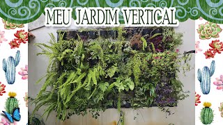 MEU JARDIM VERTICAL  ATUALIZAÇÃO [upl. by Supat]