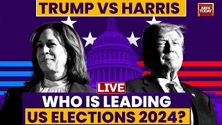 US Election 2024 Voting Underway  LIVE  Tough Fight Between Kamala amp Trump  US Election [upl. by Asiek]