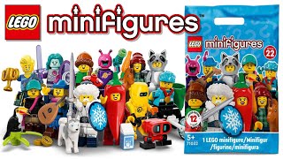 LEGO Minifigures Series 22 OFFICIALLY Revealed [upl. by Elinore]