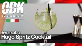 How to make a Hugo Spritz Cocktail ODK Elderflower [upl. by Muiram]