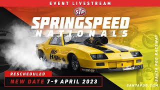 STP Springspeed Nationals 2023 Day 2 at Santa Pod Raceway UK DragRacing [upl. by Ramad]