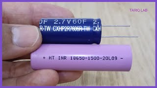 How To Use Super Capacitor As Battery [upl. by Aneed]